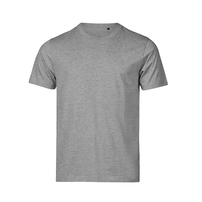 Luxury Tee — Heather Grey